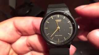 Casio MQ241E Black Resin Watch [upl. by Geraud518]