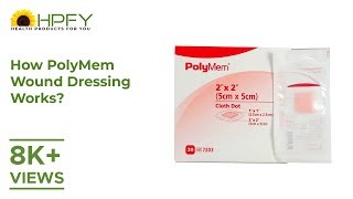 How PolyMem Wound Dressing Works  Get flat 10 Off  Shop Now Offer Expires Very Soon [upl. by Cattima]