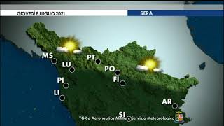 Meteo Rai 3 TGR Toscana [upl. by Blackman947]