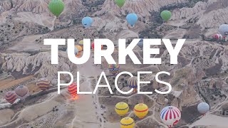 10 Best Places to Visit in Turkey  Travel Video [upl. by Campman]