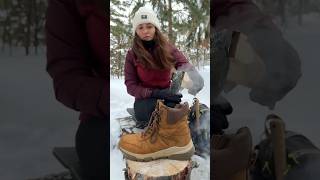 Quick Winter Shoe Drying Trick shortsvideo [upl. by Octavla937]