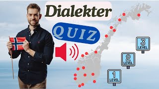 18 NORWEGIAN DIALECTS  Dialektquiz [upl. by Buonomo564]