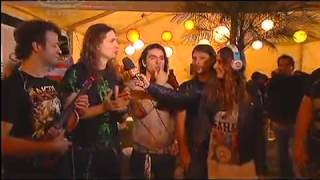 Rock in Rio 2011  Entrevista com o Angra [upl. by Izmar]