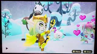 Miitopia Switch Team Emi vs Replica Dark Lord Boss [upl. by Goulden]