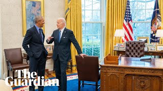 Obama calls Biden vicepresident on return to the White House [upl. by Gonyea331]