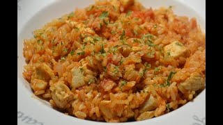 Riz poulet tomates au cookeo [upl. by Attaymik331]