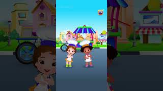 Hot Cross Buns Shorts ChuChuTV NurseryRhymes KidsSongs [upl. by Shanan]