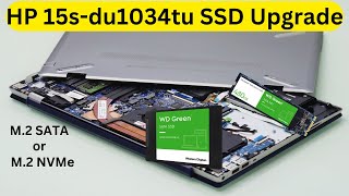 SSD Upgrading in HP 15s du1034tu SSD  ssd hplaptop NegiTechnology [upl. by Inanuah596]