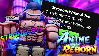 Getting The STRONGEST WHITEBEARD In ANIME REBORN ROBLOX [upl. by Kyl272]