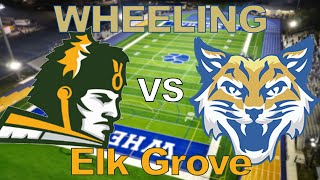 Wheeling vs Elk Grove Soccer amp Football Games Homecoming 2024 [upl. by Ellerad]