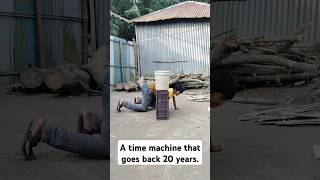 A time machine that goes back 20 years Funny magic vfx video [upl. by Orelu]