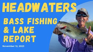 Fishing Report Big Bass Action at Headwaters Lake Florida [upl. by Deane]