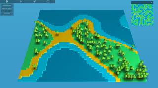 JavaFX 3D  Procedural world generation [upl. by Kelam122]