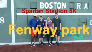 Fenway park Spartan race 2022 [upl. by Lertsek]