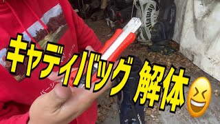 YouTube初⁉️キャディバッグ 解体動画😆 [upl. by Aimak423]