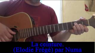 La ceinture Elodie Frégé cover guitare voix Benjamin Biolay 2006 [upl. by Derrik]