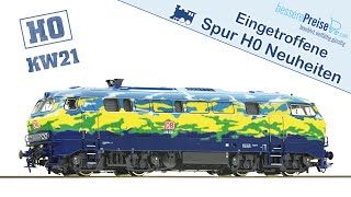 🔥🔥 Eingetroffene Spur H0 Modellbahn Neuheiten  Kalenderwoche 21 2022 [upl. by Kaule]