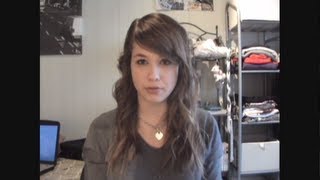 Tutoriel Coiffure n°1   Boucles avec un lisseur [upl. by Anneiv]