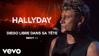 Johnny Hallyday  Diego libre dans sa tête Live Officiel Bercy 90 [upl. by Soalokin126]