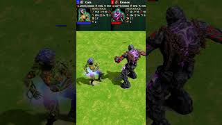 Gaia vs Kronos Age of Mythology Retold Shorts [upl. by Gault]