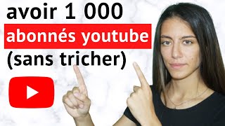 1000 ABONNÉS SUR YOUTUBE EN 3 MINUTES  MÉTHODE MÉCONNUE EN 2021 SANS TRICHER [upl. by Vyner]