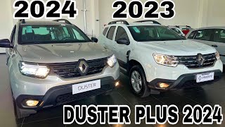 NOVA DUSTER 2024 INTENSE PLUS MANUAL 5 MARCHAS  COMPARAÇÃO COM A DUSTER 2023 OQUE MUDOU [upl. by Haizek]