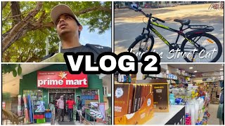 Vlog 2  Buying Cycle At IIT Madras Campus  Prime Mart  Shopping  Kaustubh Kasle [upl. by Irakuy833]