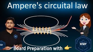 Amperes Circuital LawCLASS12PHYSICSMOVINGCHARGESampMAGNETISMboardexam2025Physicstopicforboard [upl. by Jordan]