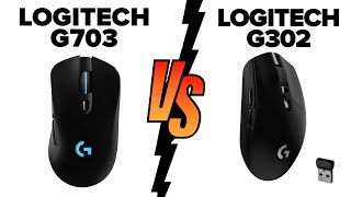 Logitech G703 Lightspeed vs Logitech G305 Lightspeed  Which Mouse Is Better [upl. by Tranquada]