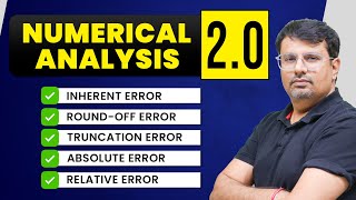 Numerical Analysis 20  Error Analysis  Definition and its Type by GP Sir [upl. by Gaudet]