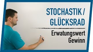 Erwartungswert Gewinn beim Glücksrad Stochastik  Mathe by Daniel Jung [upl. by Ozmo]