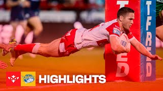 HIGHLIGHTS Hull KR vs Leeds Rhinos  Robins secure Super League PlayOff Semi Final [upl. by Seth]