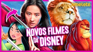 MULAN E OS NOVOS FILMES DA DISNEY [upl. by Steffie]