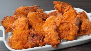 Perfect Fried Crispy Chicken wings  Easy Chicken Wings Recipe  Chicken fry [upl. by Pucida]