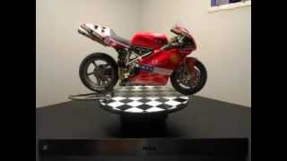 MINICHAMPS 16 SCALE DIECAST MOTORCYCLE MOTO GP DUCATI 998 R TEAM INFOSTRADA RUBEN XAUS WSB 2002 [upl. by Noevart769]