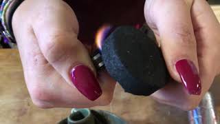 How to use charcoal incense burning disks with Incense [upl. by Ylus]