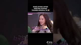 Rose crying after meeting Filipino trainee Kriesha Tiu [upl. by Marcos]