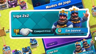 JOGUEI O NOVO 2X2 DO CLASH ROYALE 🃏🏆 [upl. by Wiatt]