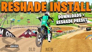 MX Bikes Tutorials How to Install ReShade  Presets on MX Bikes NOV 2023 [upl. by Ynnelg156]