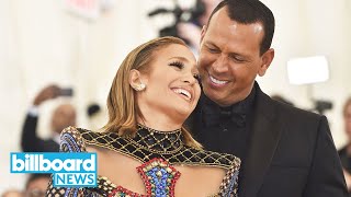 Jennifer Lopez and Alex Rodriguez Get Engaged Fans React  Billboard News [upl. by Bentley]