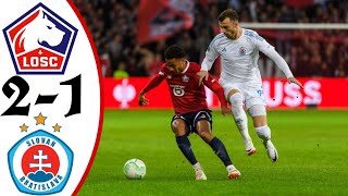 LOSC Lille vs SLOVAN Bratislava Conference League FULL HIGHLIGHTS [upl. by Newol]