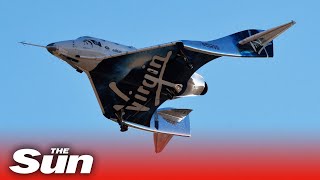 LIVE Virgin Galactic launches its first commercial spaceflight [upl. by Pooi]