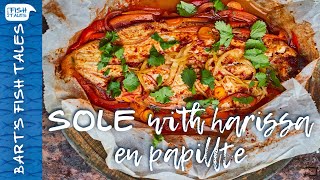 Sole with Harissa En Papillote  Bart van Olphen [upl. by Cherri135]