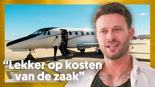 Met PRIVÉJET op zakenreis om HUIZEN te kopen  Waar doen ze het van [upl. by Masha437]