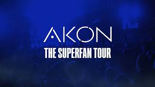 AKON  SUPERFAN TOUR 2024 🚀 [upl. by Rici]