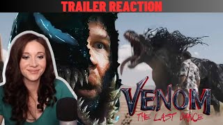 quotVENOM THE LAST DANCEquot Official Trailer REACTION [upl. by Tullusus767]