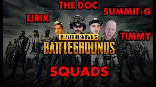 Dr Disrespect Squads With Lirik Summit1G and Timthetatman  Uncut [upl. by Jada]