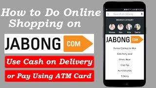 How to Shop on Jabong Online Shopping App [upl. by Yenohtna481]