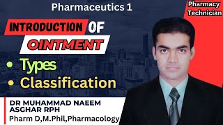 Ointment Bases Pharmaceutics  Dr Muhammad Naeem Asghar RPh [upl. by Arrek]