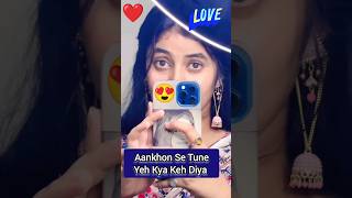 Aankhon Se Tune Kya Keh Diya 😍 Sanchita Basu  Kumar Sanu  Alka Yagnik  Ghulam  shorts viral [upl. by Ainesej]